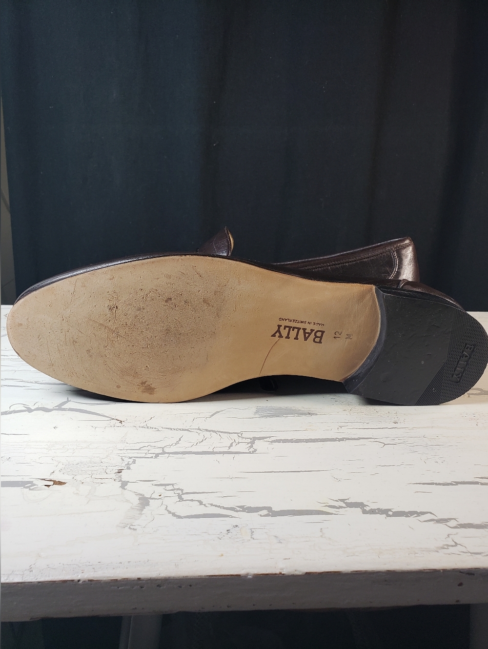 Bally 'Mathew' Loafer in Dark Brown - Men's size 12 - Picture 9 of 16